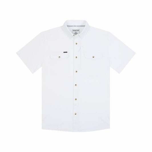 The Salty Dog - White Short Sleeve Shirt