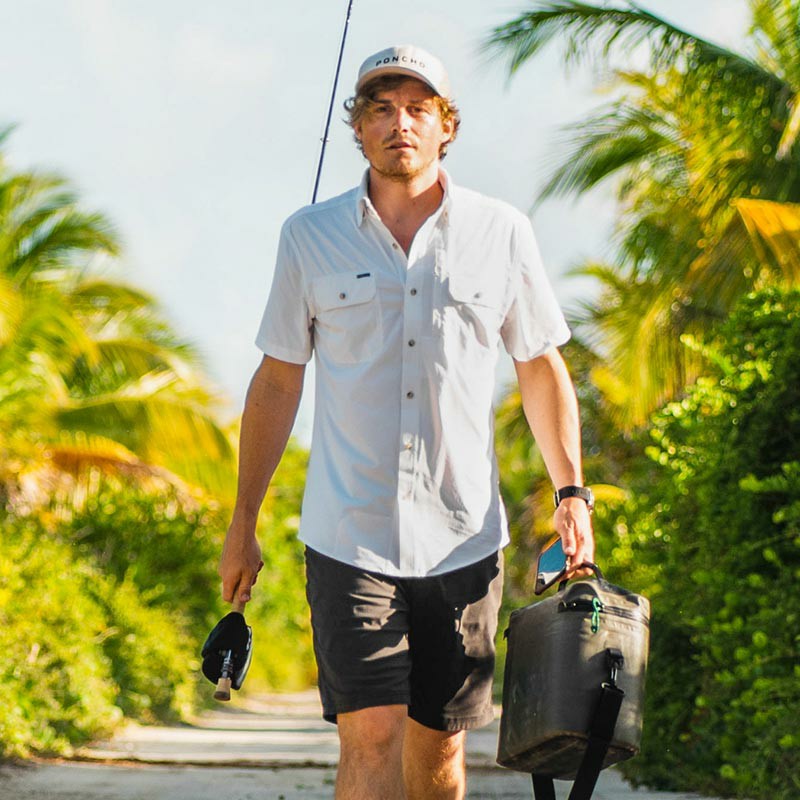 The Salty Dog - White Short Sleeve Shirt