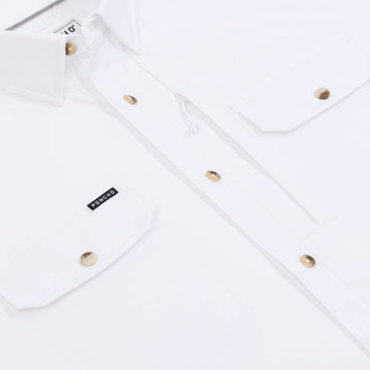 The Salty Dog - White Short Sleeve Shirt