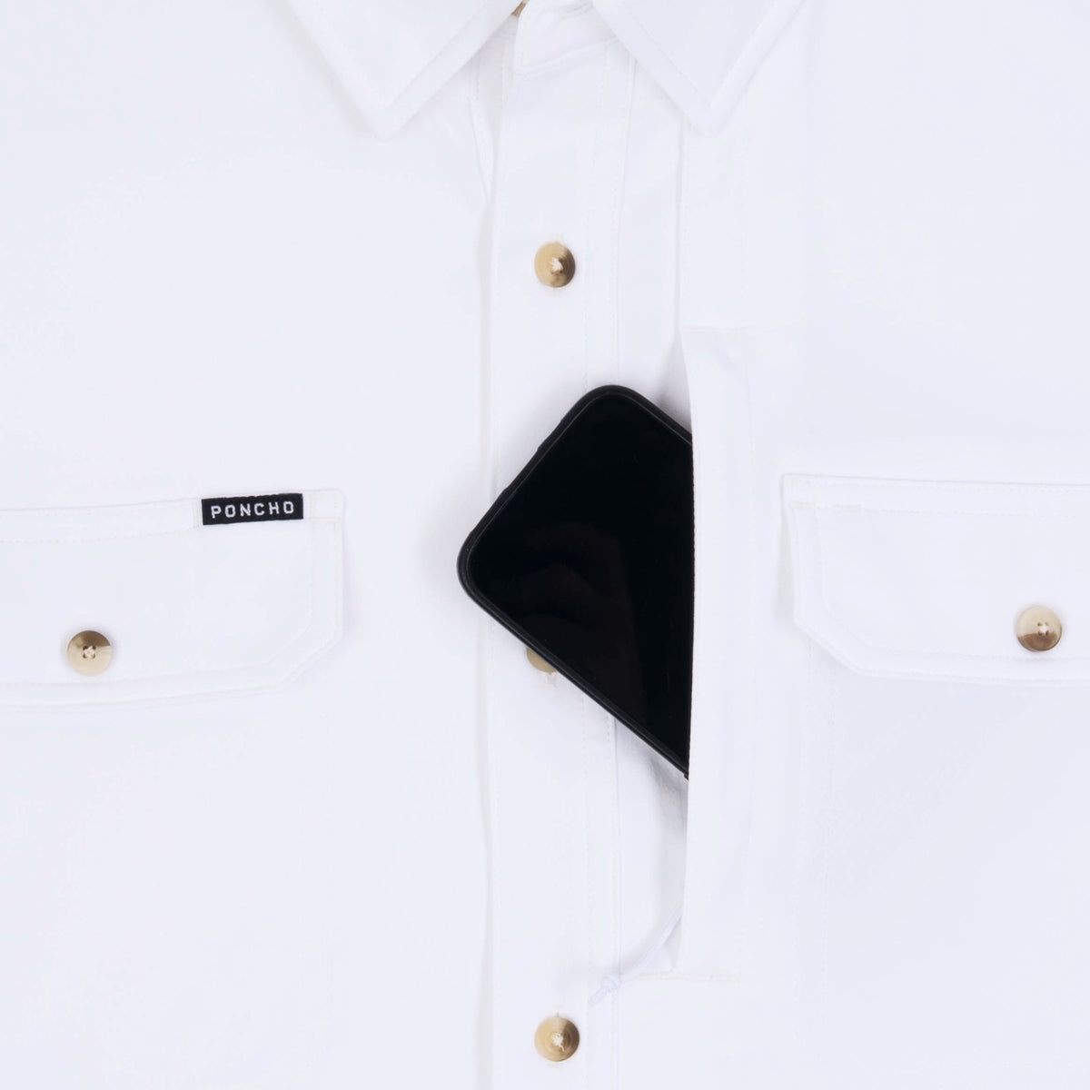 The Salty Dog - White Short Sleeve Shirt