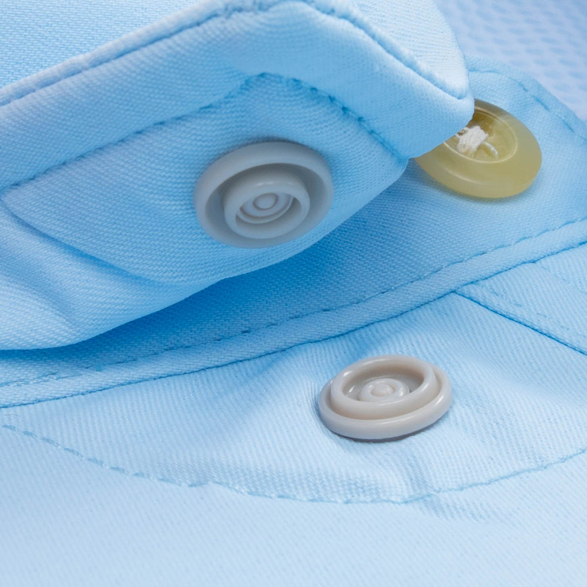 Blue Short Sleeve Fishing Shirt