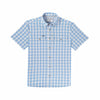 Baby Blue and White Plaid
