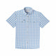 Baby Blue and White Plaid