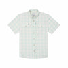Teal and Tan Plaid