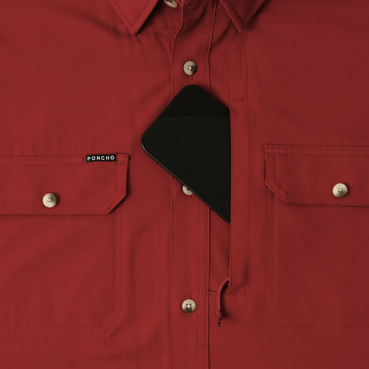 Black Short Sleeve Fishing Shirt