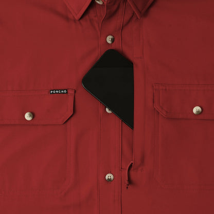 Black Short Sleeve Fishing Shirt