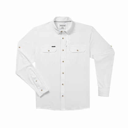 The Iceman - White Long Sleeve Shirt