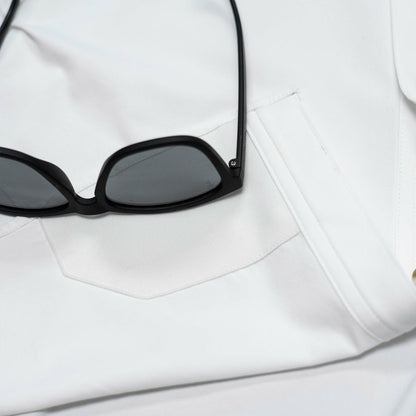 The Iceman - White Long Sleeve Shirt