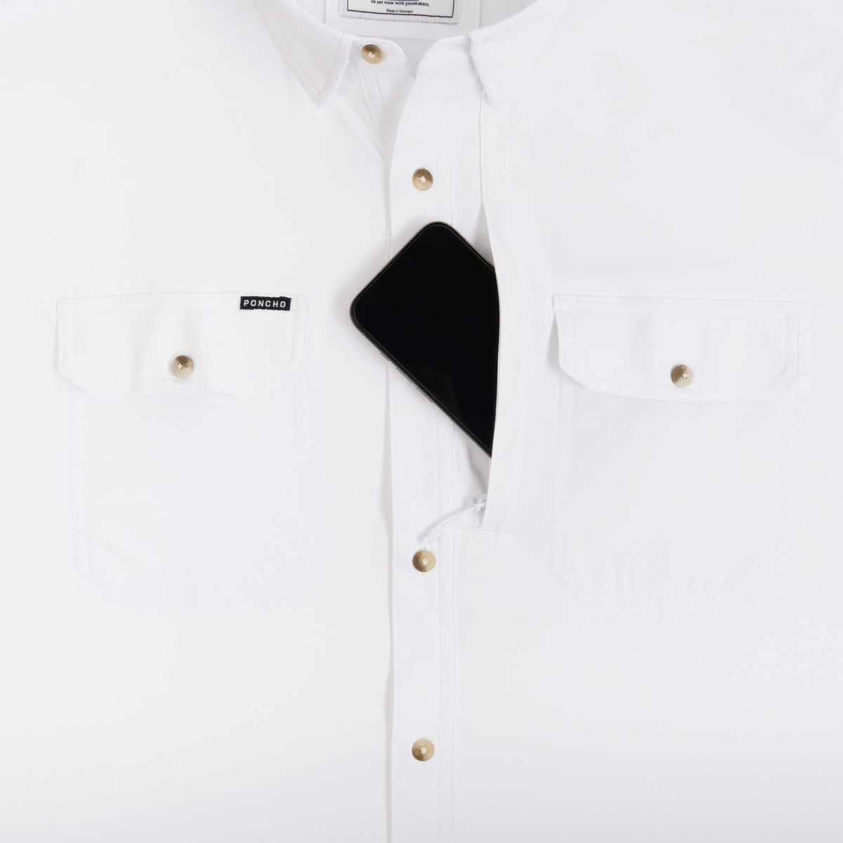 The Iceman - White Long Sleeve Shirt