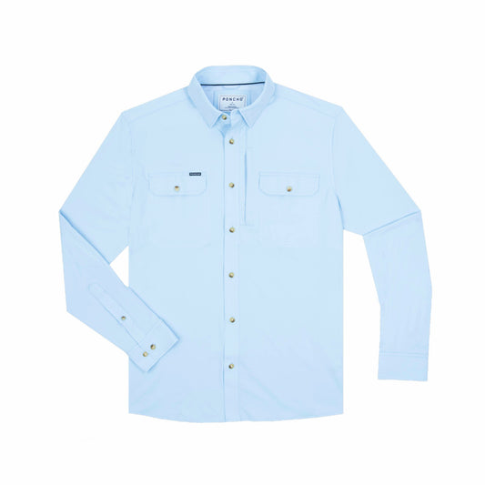 The Purist - Blue Long Sleeve Shirt