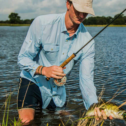 The Purist - Blue Long Sleeve Shirt