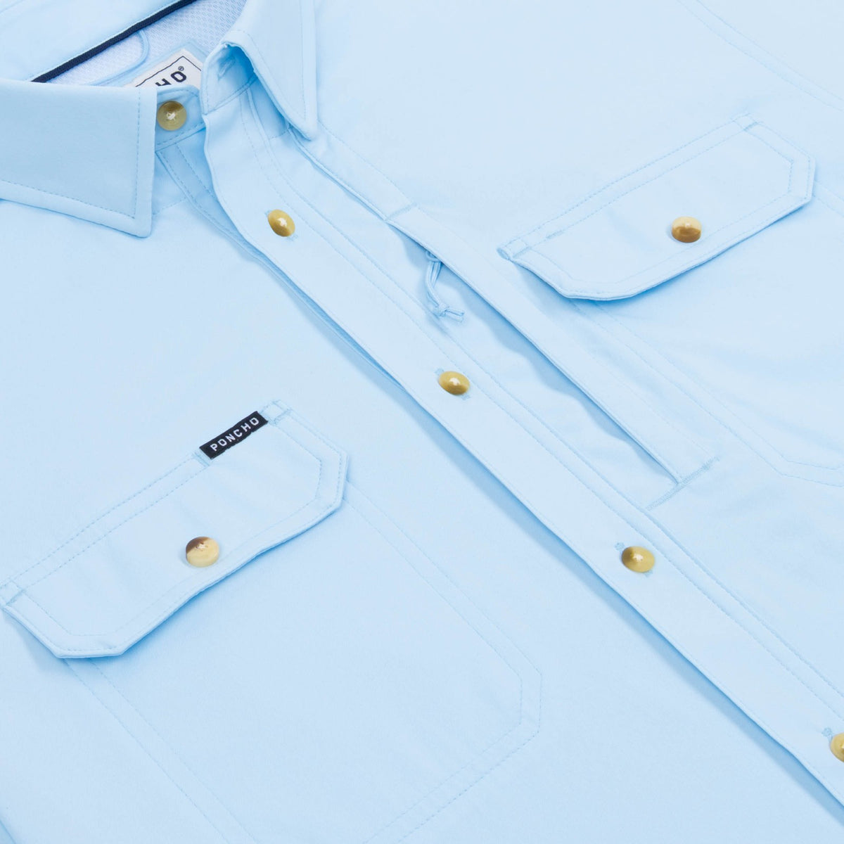 The Purist - Blue Long Sleeve Shirt