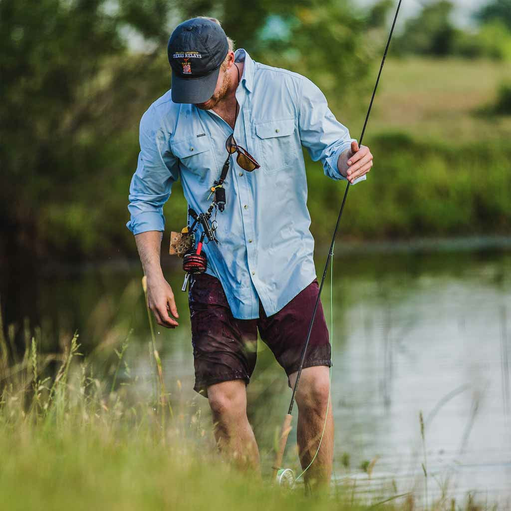 The Purist - Blue Long Sleeve Shirt