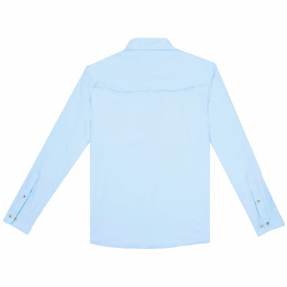 The Purist - Blue Long Sleeve Shirt