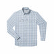 Washed Blue and Grey Plaid