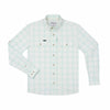 Teal and Tan Plaid