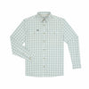 Grey and Dusty Green Plaid