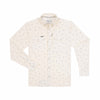 Floral Print on Off-White