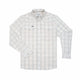 Grey Blue and Cream Plaid