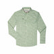 Green Daisy Floral Print