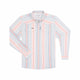Tan/Red/Blue Stripe