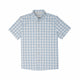 Washed Blue and Grey Plaid