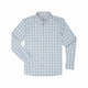 Washed Blue and Grey Plaid