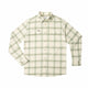 Washed Tan and Green Plaid
