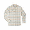 Washed Orange and Blue Plaid