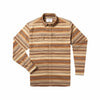 Maroon and Tan Stripe