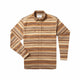 Maroon and Tan Stripe