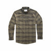 green on green plaid