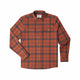 Faded Red and Navy Plaid