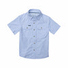 Blue microcheck