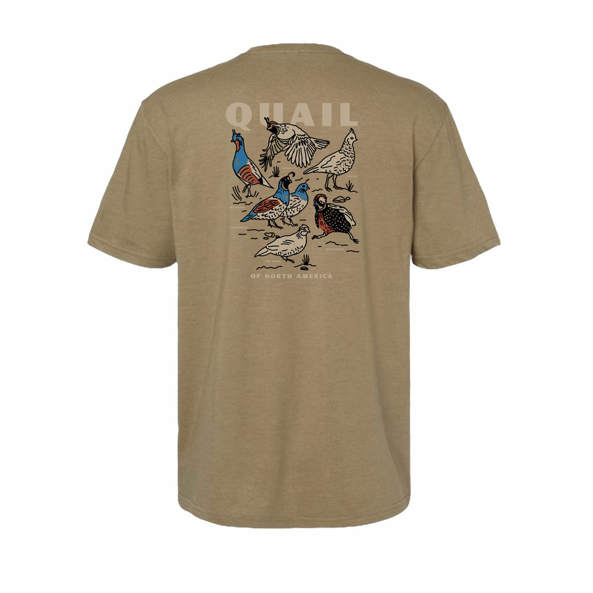 Quail of North America T-Shirt