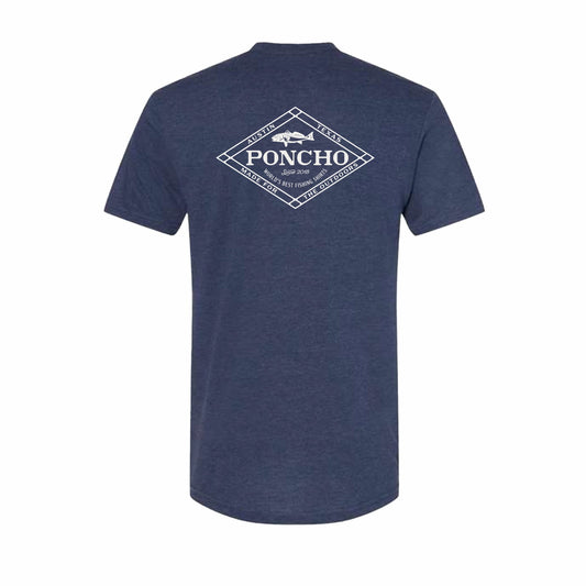 Navy Diamond T-Shirt