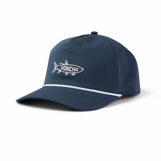 Navy Tarpon Rope Hat