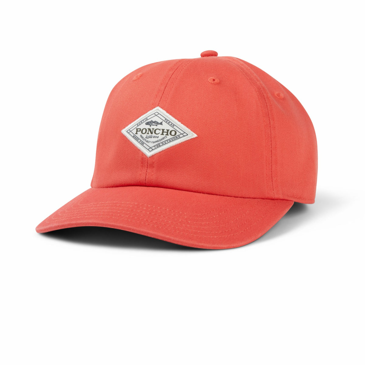 Salmon Diamond Patch Hat