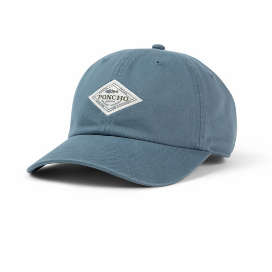 Lake Blue Diamond Patch Hat